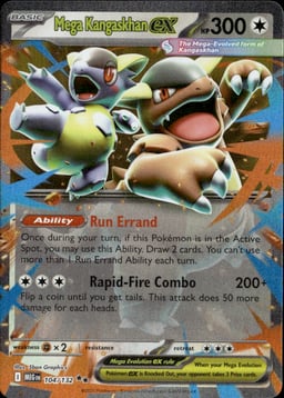 2025 Mega Kangaskhan #104 Mega Evolution