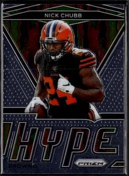 2020 Nick Chubb #2 Prizm Hype