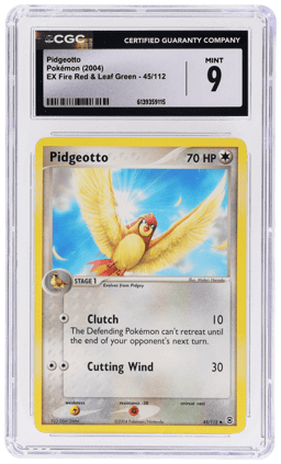 2004 Pokemon Ex Fire Red Leaf Green Pidgeotto #45 CGC 9