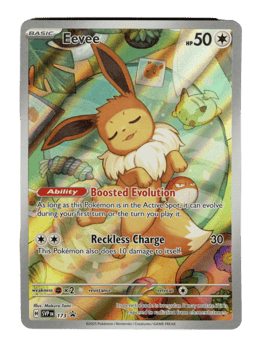 2023 Eevee #173 Scarlet & Violet Black Star Promos
