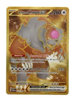 2024 Bloodmoon Ursaluna ex #222 Twilight Masquerade