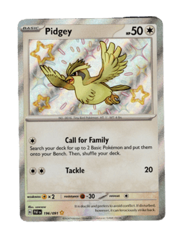 2024 Pidgey #196 Paldean Fates