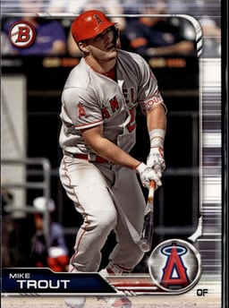 2019 Mike Trout #1 Bowman