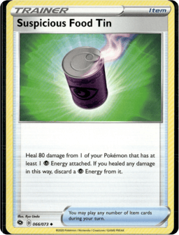 2020 Suspicious Food Tin #66 Champion's Path