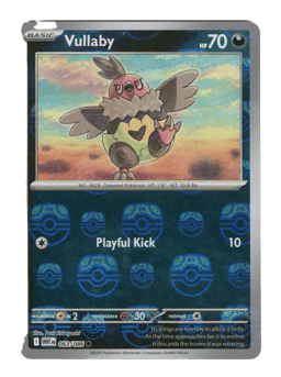 2025 Vullaby  (Master Ball) #063 White Flare
