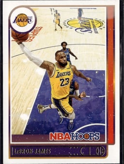 2021 LeBron James #136 Hoops