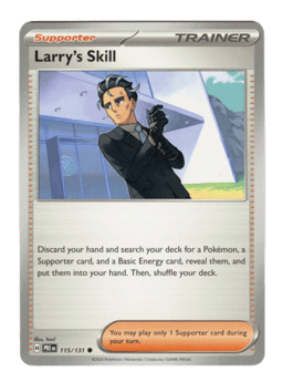2025 Larry's Skill #115 Prismatic Evolutions