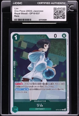 2024 One Piece Japanese Royal Blood Lim #OP10-037 CGC AUTH