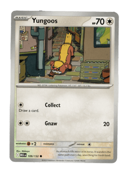 2025 Yungoos #109 Mega Evolution