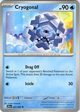 2025 Cryogonal #27 Black Bolt