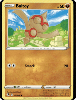 2021 Baltoy #144 Fusion Strike