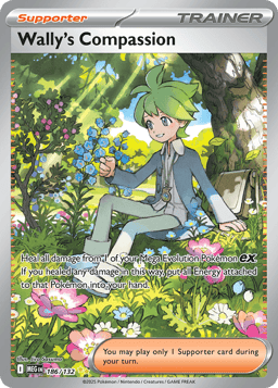 2025 Wally's Compassion #186 Mega Evolution