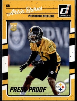2016 Artie Burns #303 Donruss
