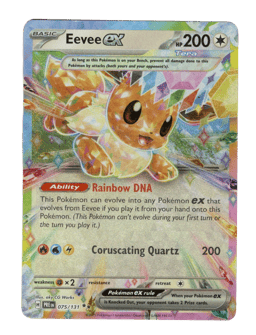 2025 Eevee ex #75 Prismatic Evolutions