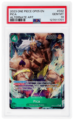 2023 One Piece Awakening of the New Era Alternate Art Pica #32 PSA 10