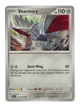 2024 Skarmory #124 Surging Sparks