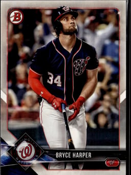 2018 Bryce Harper #69 Bowman