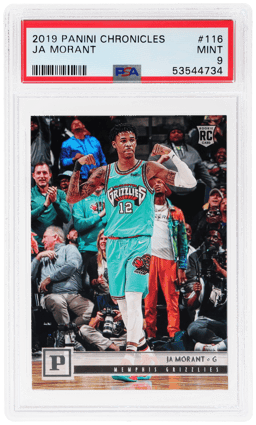 2019 Panini Chronicles Ja Morant #116 PSA 9