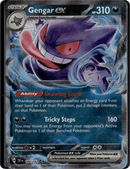 2024 Gengar ex #104 Temporal Forces