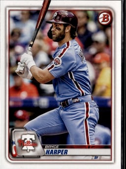 2020 Bryce Harper #54 Bowman