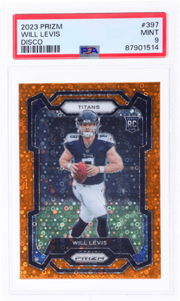 2023 Panini Prizm Disco Prizm Will Levis #397 PSA 9