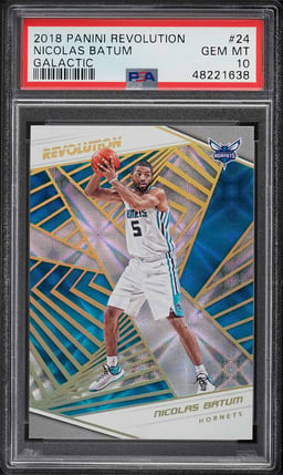 2018 Panini Revolution Galactic Nicolas Batum #24 PSA 10 GEM MINT