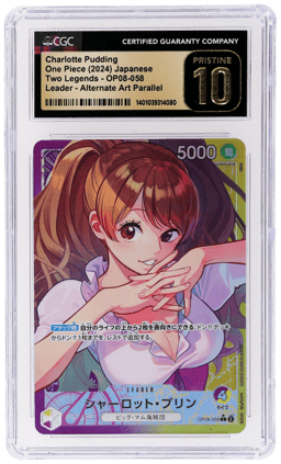 2024 One Piece Two Legends Japanese Alternate Art Charlotte Pudding #OP08058 CGC PRI