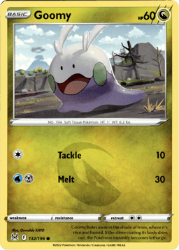 2022 Goomy #132 Lost Origin