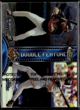 1999 Albert Belle #DF6 Finest Double Feature