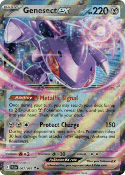 2025 Genesect ex #67 Black Bolt