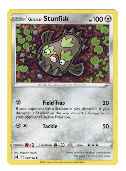 2022 Galarian Stunfisk #127 Lost Origin