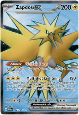 2023 Zapdos ex #192 151