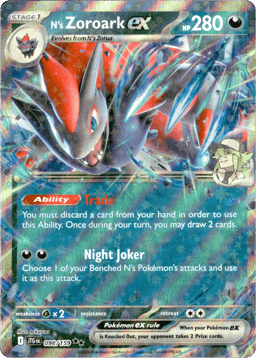 2025 N's Zoroark ex #98 Journey Together