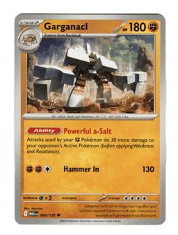 2025 Garganacl #84 Mega Evolution