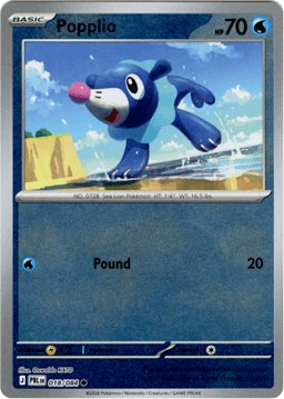 2026 Popplio #18 Pitch Black