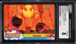 1999 Topps Pokemon The First Movie First Print Success #55 CGC 8 NM-MT