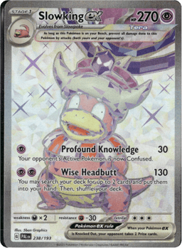 2023 Slowking ex #238 Paldea Evolved