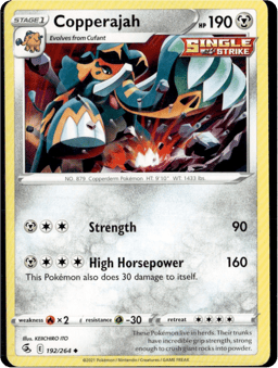2021 Copperajah #192 Fusion Strike
