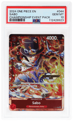 2024 One Piece Championship Event Pack Sabo #44 PSA 10