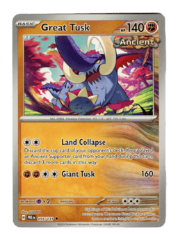 2025 Great Tusk #55 Prismatic Evolutions