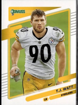 2021 T. J. Watt #22 Donruss