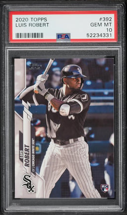2020 Topps Luis Robert ROOKIE #392 PSA 10 GEM MINT