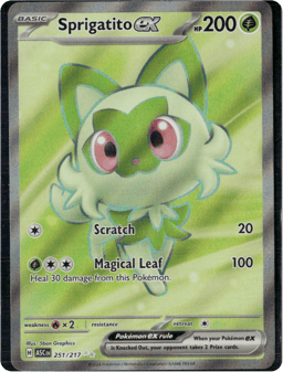 2026 Sprigatito ex #251 Ascended Heroes