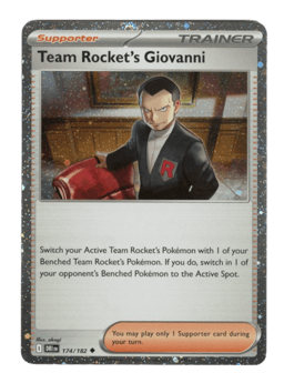 2025 Team Rocket's Giovanni #174 Destined Rivals