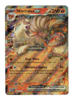 2023 Ninetales ex #38 151