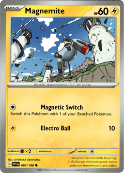 2023 Magnemite #63 Scarlet & Violet