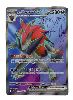 2025 N's Zoroark ex #175 Journey Together