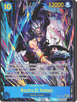 2026 Rocks.D.Xebec (altArt) #118 The World's Strongest Warriors