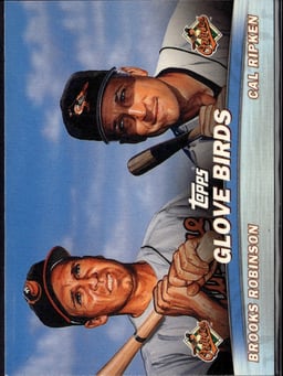 2000 Cal Ripken #TC3 Glove Birds