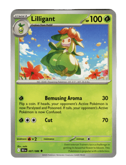 2025 Lilligant #7 Black Bolt